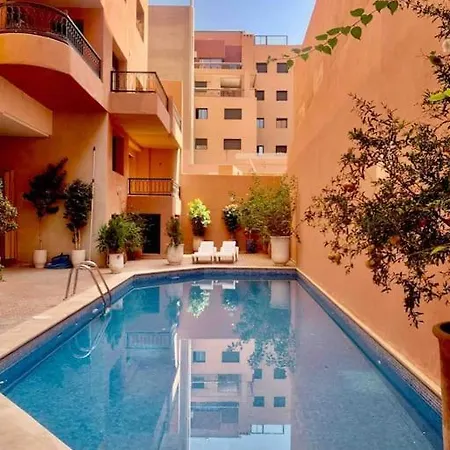 Cosy Appartement Au Coeur De Gueliz Marrakesh Extérieur photo