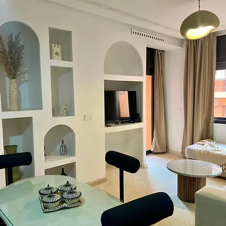 Cosy Appartement Au Coeur De Gueliz Marrakesh Extérieur photo
