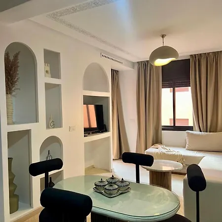 Cosy Appartement Au Coeur De Gueliz Marrakesh Extérieur photo